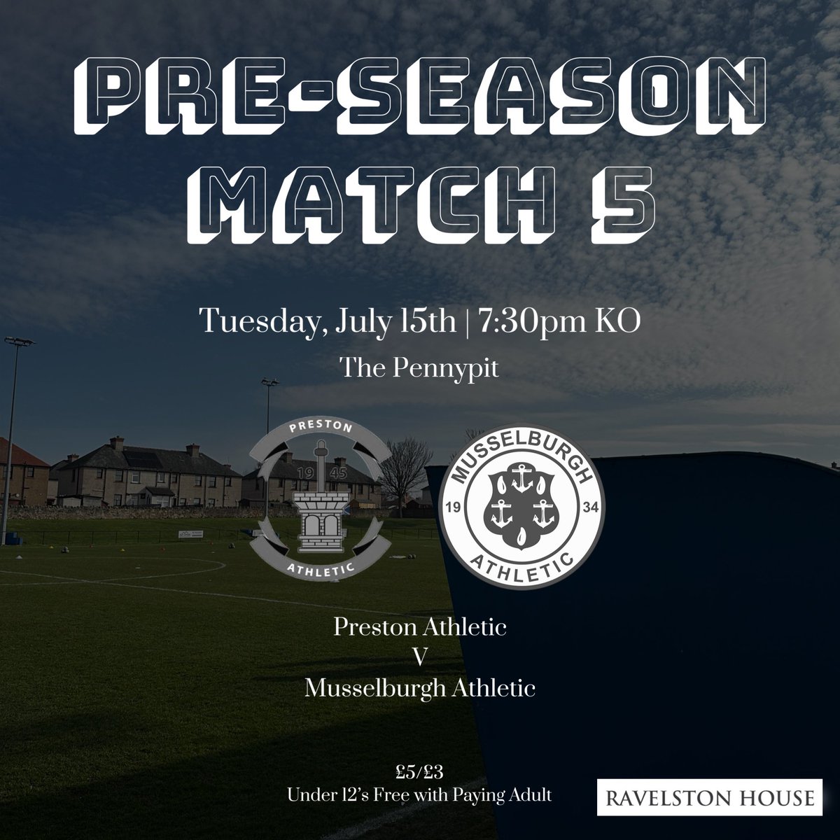 Another East Lothian Derby to look forward to tomorrow night as we take on Preston Athletic in our penultimate pre-season friendly.

#MonTheBurgh 💙