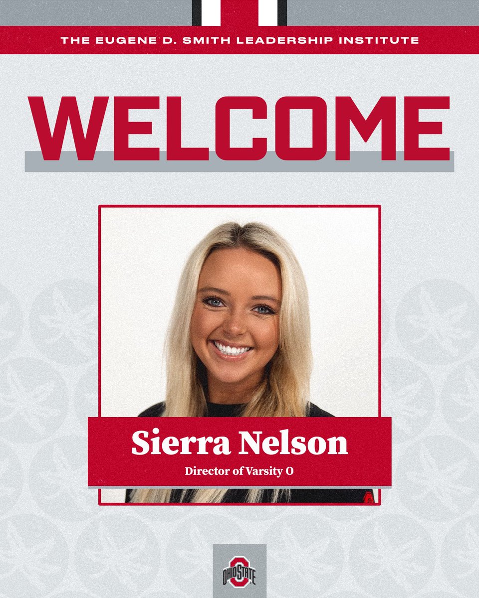 EDSLInstitute's tweet image. 🚨NEW TEAM MEMBER ALERT🚨
Sierra will create innovative opportunities for former student-athletes to stay connected with Ohio State, while Paying it Forward to support the next generation of Buckeye student-athletes. ❤️