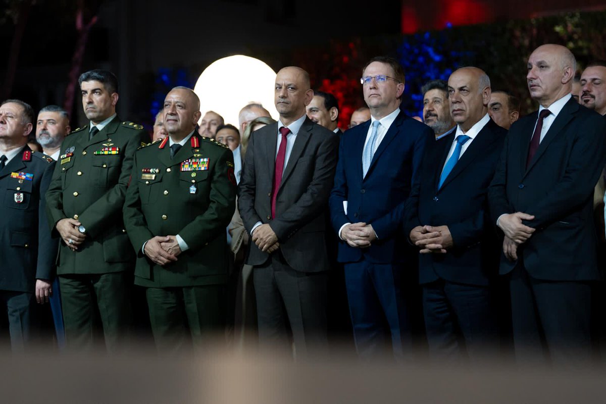 Célébrations pour le 14 juillet hier à la résidence de France à Bagdad. Bonne fête nationale à toutes et à tous. 
Vive la République, vive la France et vive l'amitié franco-irakienne !