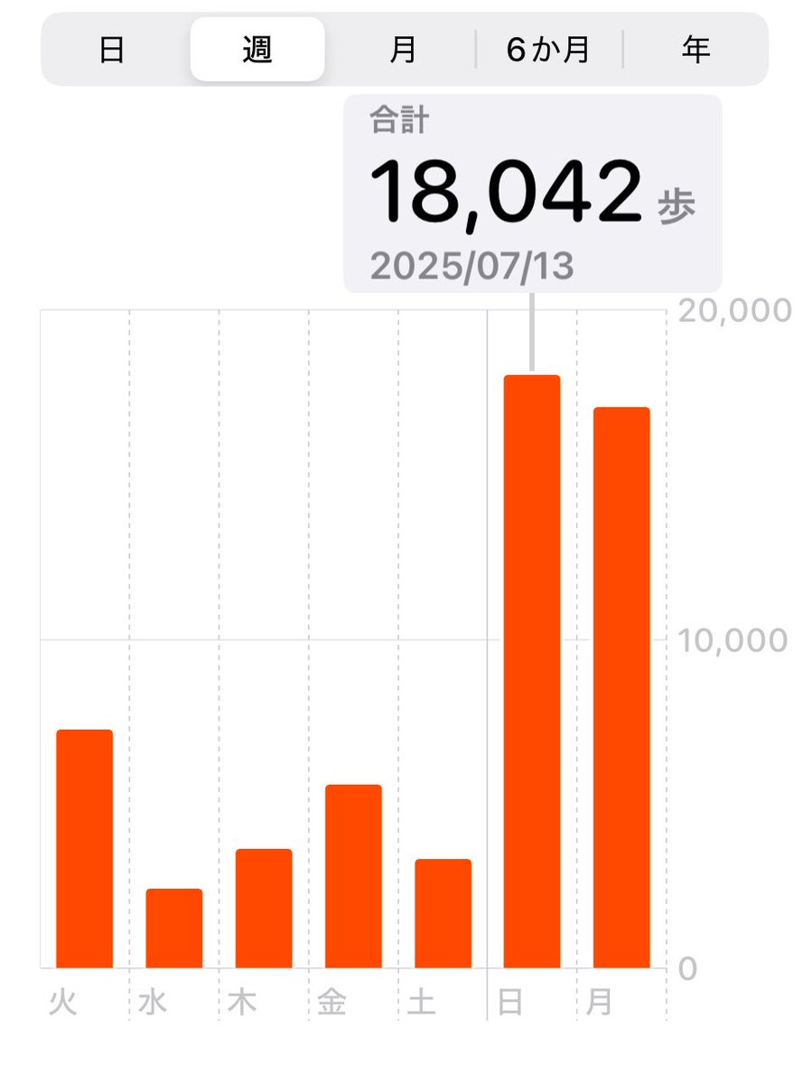 minadu_ki's tweet image. 昨日は18000、今日は17000歩いてます。
普段の私との差よ…
そりゃ疲れるって🤣