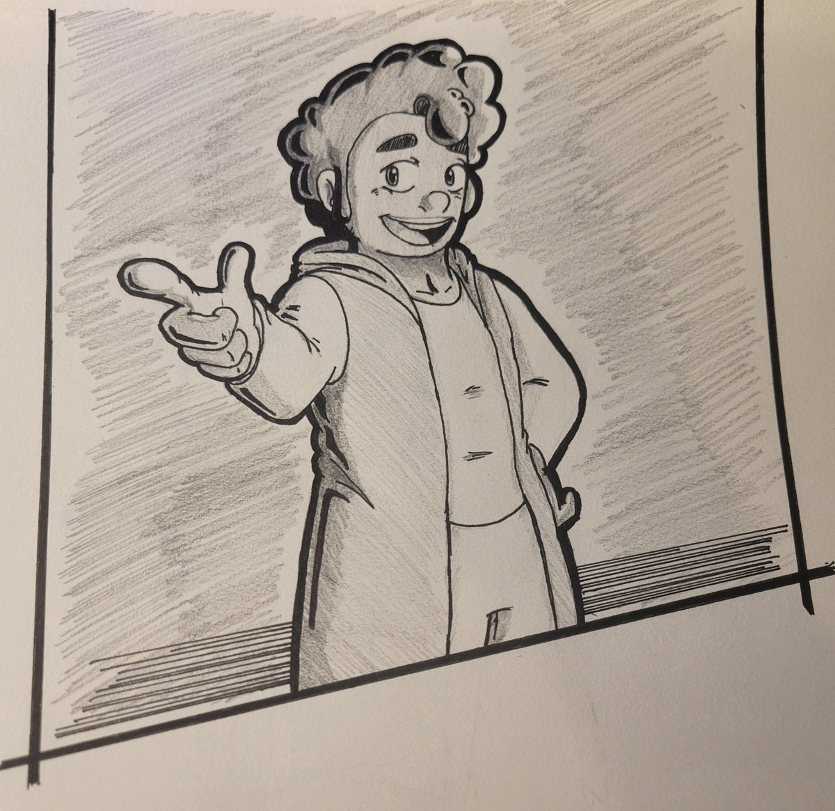 I just realized I need to start posting my ArtFight submissions! Egads! 

Here's Ryan, the character of my friend, Redlink!

@redlink101

artfight.net/~RedLink101