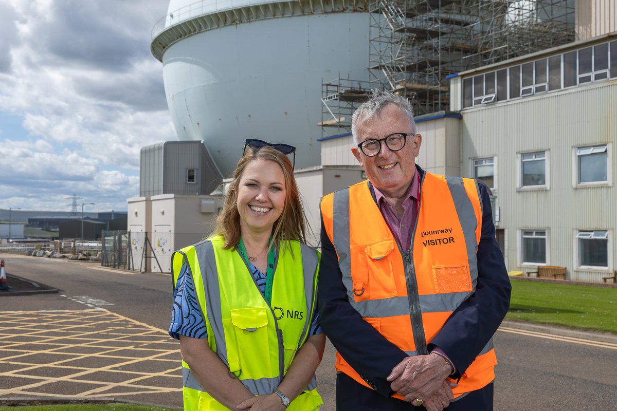 It was good to update on all that was happening on-site at <a href="/NRSdounreay/">NRS Dounreay</a>. It is the most important employer in the north of Scotland by a mile. 

I am very grateful to both the management and the unions for giving their time to keep me thoroughly well informed.