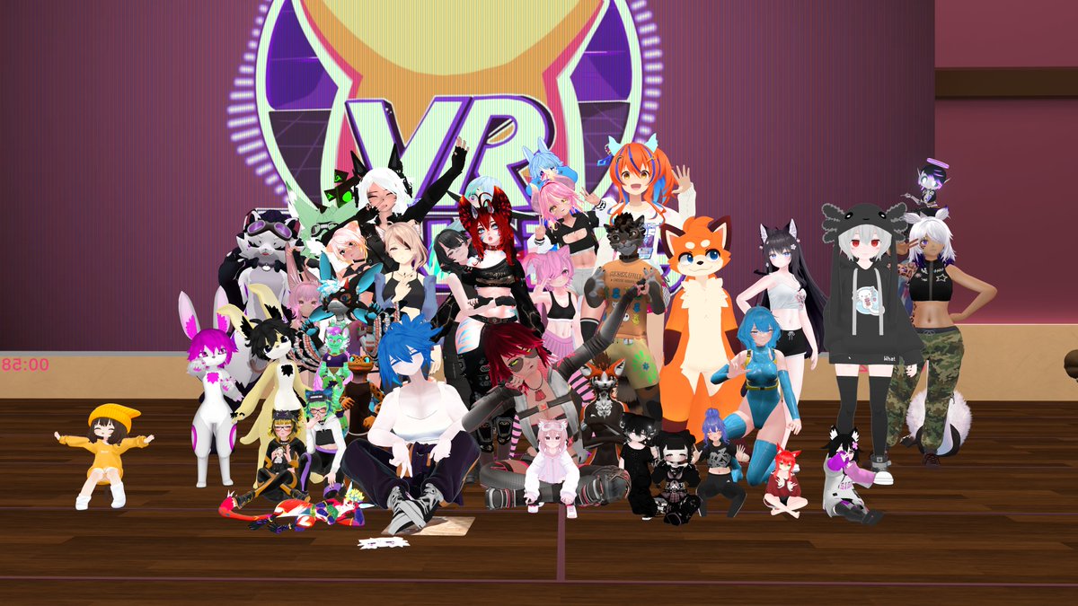 VRD_Official's tweet image. Session 229 at #VRDancing was by Sly !
A playlist to test your dance moves from Just Dance to Golfy! A challenging playlist in the summer heat with songs that are also not played too often!
Join us Saturdays, EU & NA Timeslots #VRChat #Dancing #Dance