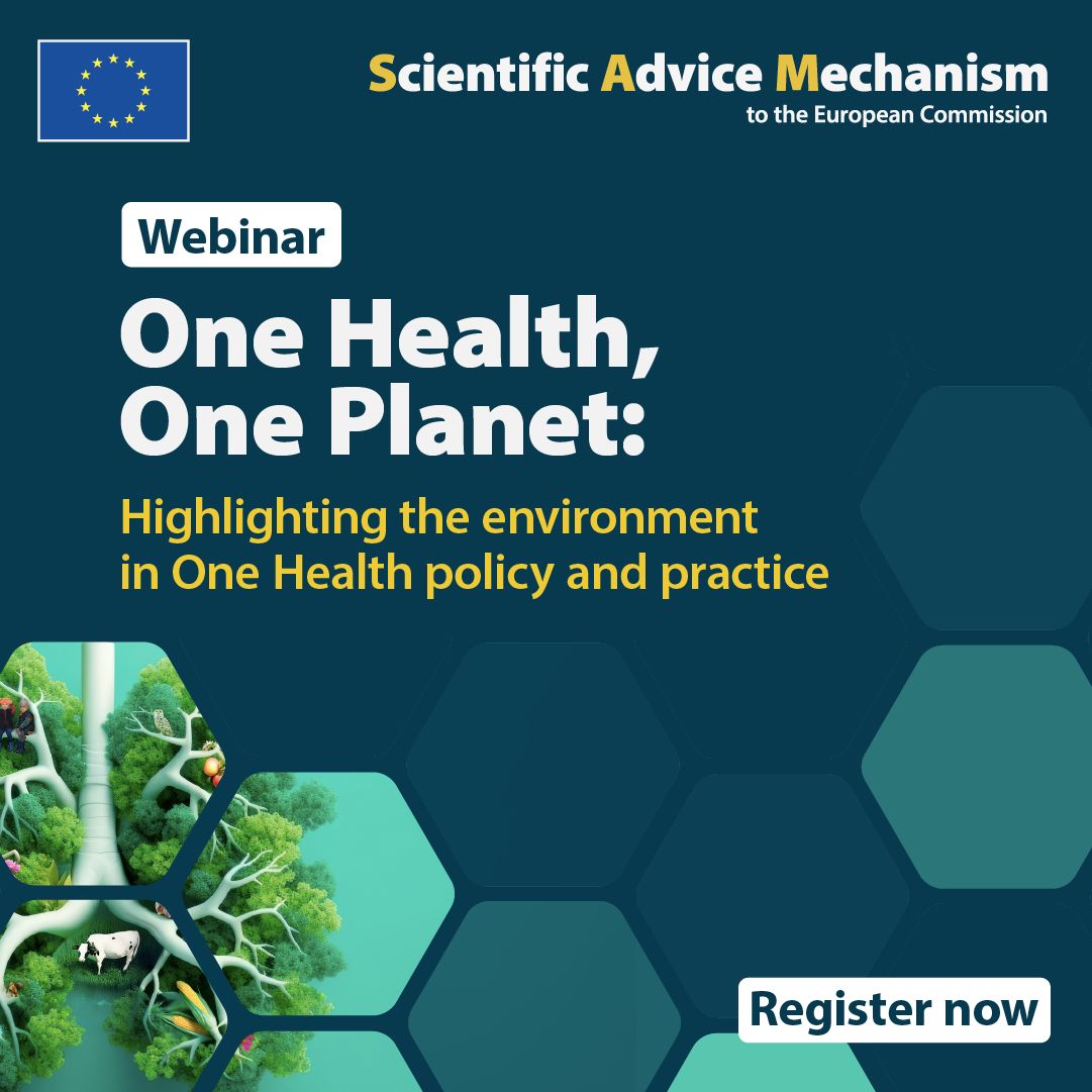 SfEP's tweet image. 📣 Free webinar: rethink #OneHealth!
🌍 Many #OneHealth actions focus on human and animal health but forget the ecosystems they depend on.
🗓️ On 17 July, discover how a balanced approach can tackle today's crises.
🔗 Save your spot: us02web.zoom.us/webinar/regist…