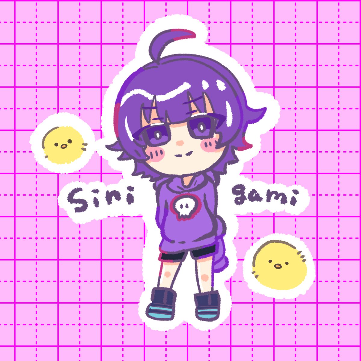 Uo2Pjuak's tweet image. ☠️🐣
 #しにがみあーと