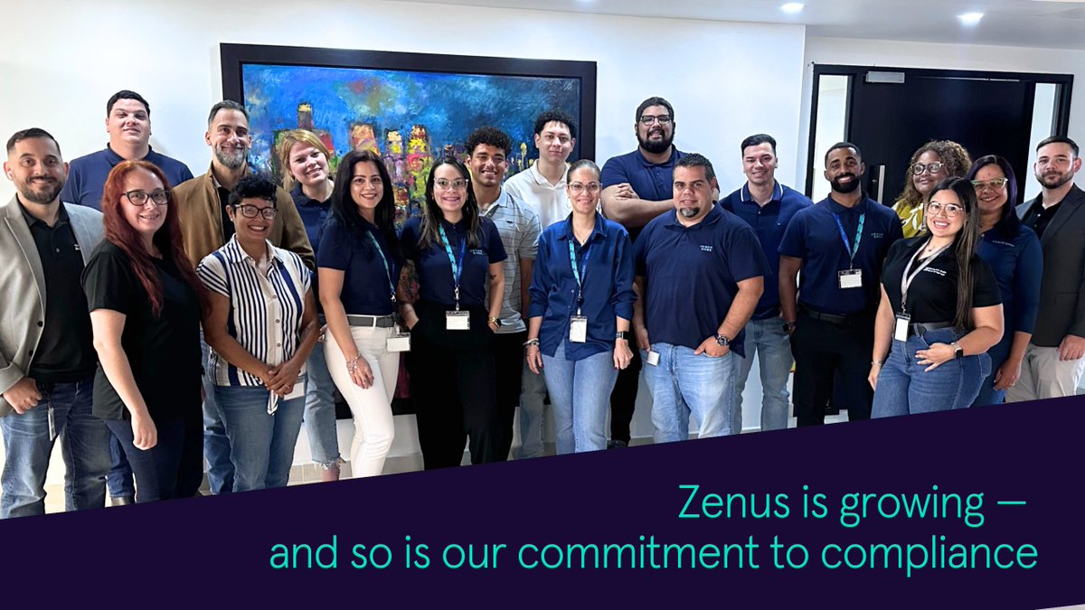 This month, Zenus welcomed 11 new professionals to our Compliance team — a milestone that reflects how central compliance is to our growth.

From onboarding to monitoring, it's not a checkbox — it's how we stay secure, transparent &amp; globally aligned. Welcome to Zenus! 🎉