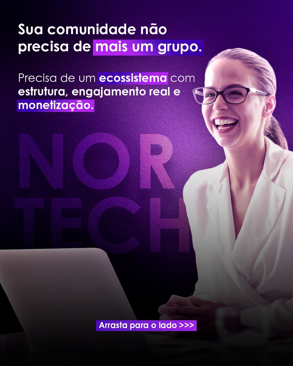 NortechApp's tweet photo. Nós não somos uma plataforma qualquer.

Nós da Nortech construímos uma casa para você nunca mais depender de redes sociais que ficam fora do ar e atrasam a comunicação com seus usuários.

Sua comunidade nas suas mãos.
𝗢 𝘁𝗲𝗺𝗽𝗼 𝘁𝗼𝗱𝗼.

#nortech #community #creators https://t.co/sHgrHHKHde
