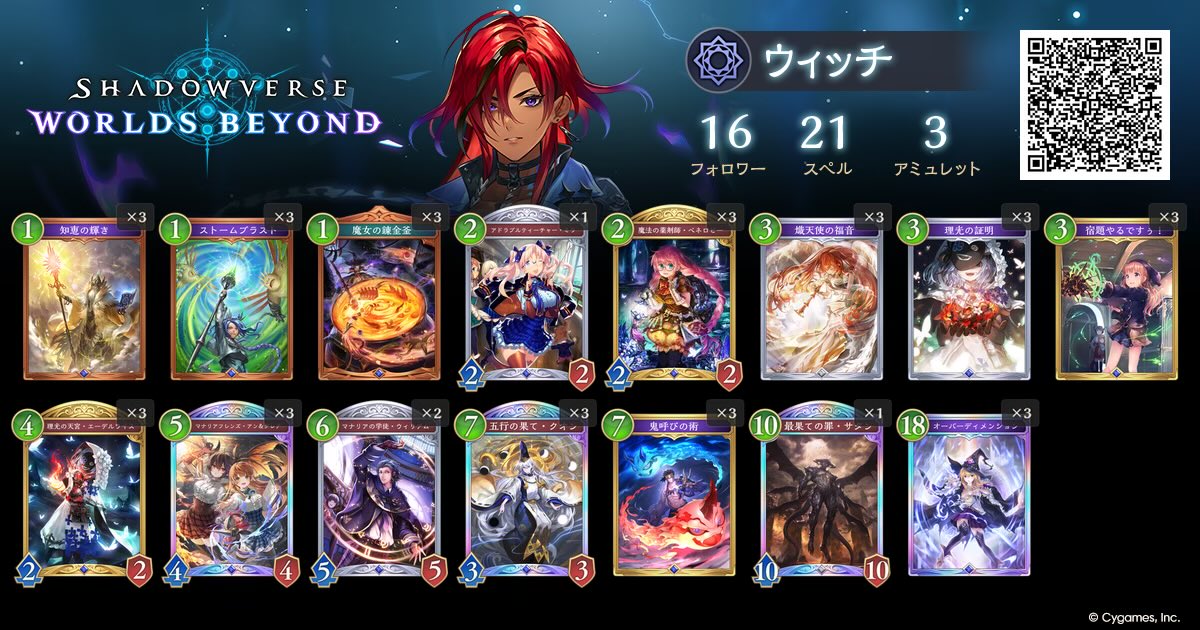 73eco's tweet image. 使っててすごく楽しいデッキ。グッドスタッフウィッチみたいな感じ。エーデルワイス→アングレア→クオンできたら最強。後３エーデルワイスも強い。ドローソース無くなってペネロピーに超進化切ることも結構あります。エルフと当たってないのでわからないけどダイヤ帯で勝ち越せてます。