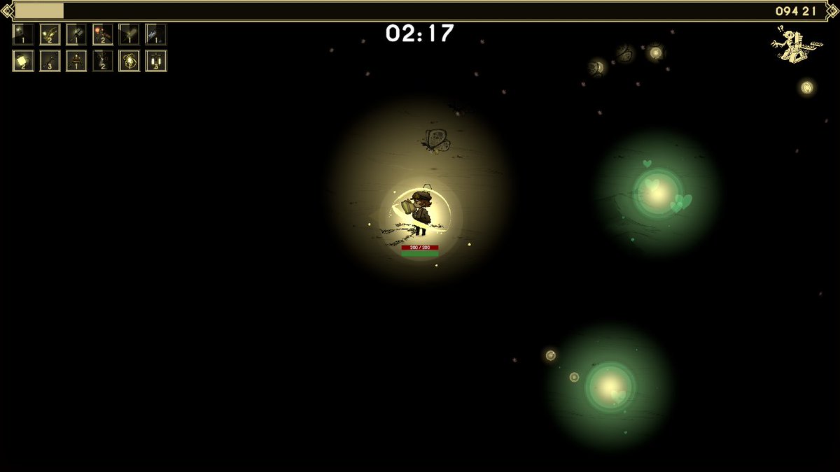DojoSystem's tweet photo. *Luminaria*, un mundo post-industrial en ruinas, donde los héroes blanden luz💡y no espadas, bueno...espadas también🗡️🤣#LuminariaGame #GameArt #DarkEchoes #NarrativeGames #RogueliteSurvivor #SteampunkVibes #IndieDev https://t.co/p8qP1F519m