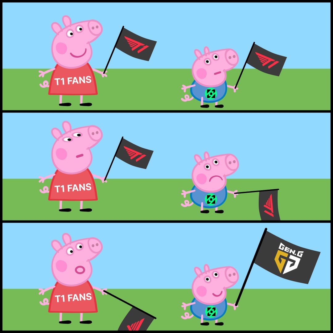 🏆<a href="/GenG/">Gen.G Esports</a> did it. <a href="/T1LoL/">T1 LoL</a>  fans... we know it hurts😅
📈 Market resolved: Gen.G Beat T1 at MSI Grand Finals 
Trade now on Forkast predict, profit, and make sure your waving the correct shares!
forkast.gg/market/326