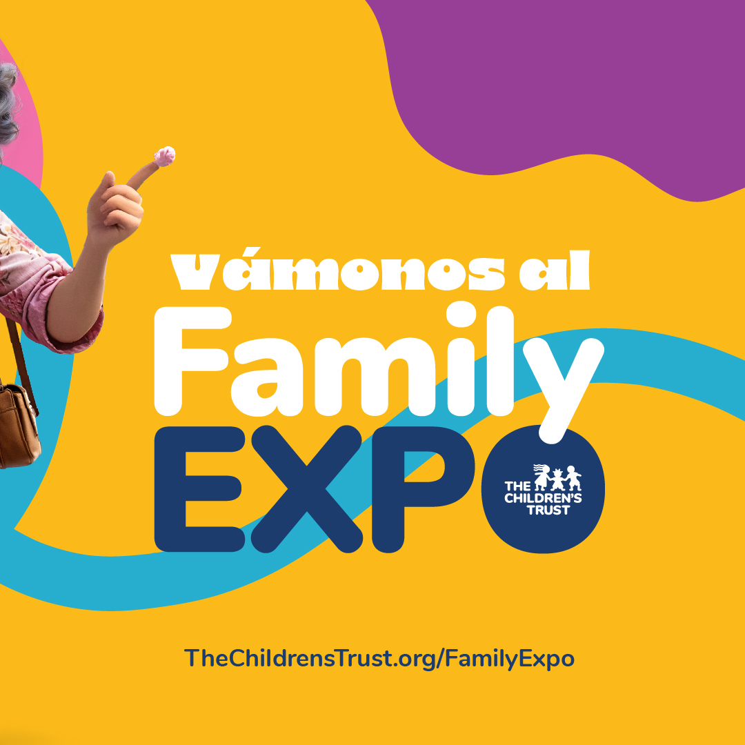 ¡El Family Expo 2025 de The Children's Trust regresa este verano! 🙌Prepárate para el regreso a clases con un día lleno de diversión familiar y recursos que le brindarán a tu hijo lo que necesita para el próximo año escolar. ℹ️ ✏️ 🎒 El Family Expo será el sábado 2 de agosto en