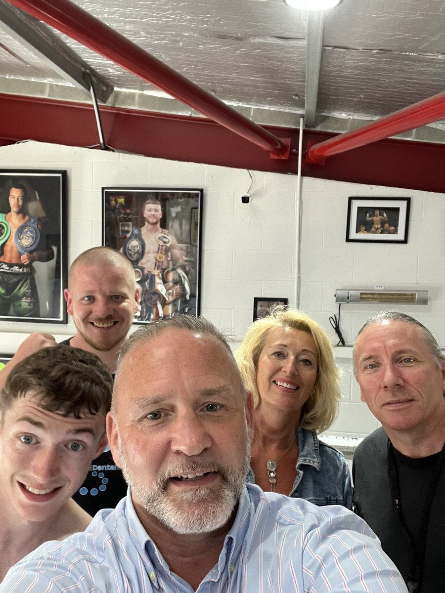MARKHDUNLOP's tweet image. Great to have UTV Life team in the Gym today with Colm Murphy ahead of his big fight with Luke Pearson on Sat 2nd August at Girdwood Community Hub, Belfast.