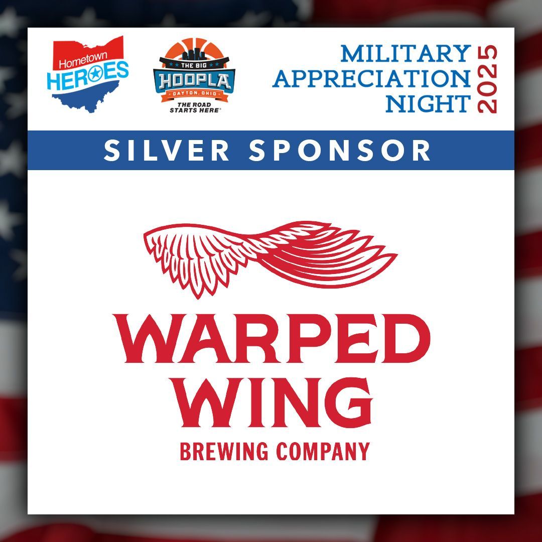 DaytonHoopla's tweet image. Thank you to @warpedwing for sponsoring Military Appreciation Night!
We'll see you at Fraze Pavilion on July 18 as we celebrate our Hometown Heroes:
buff.ly/ywmTLlj