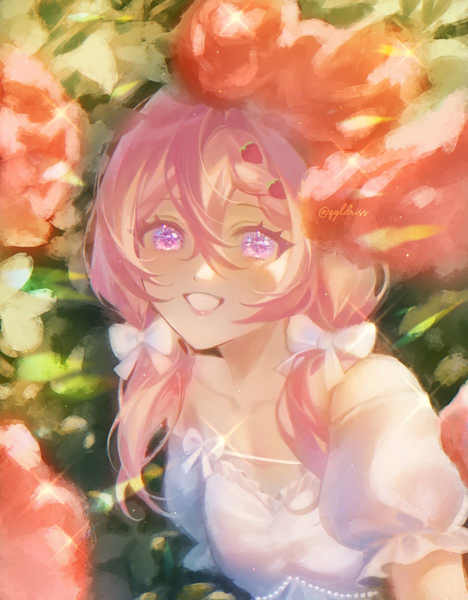 qyldriss's tweet image. Yuna yuna yuna! 🍓 #artfight2025