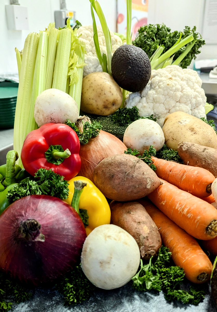 Some more pictures of the fabulous display of fruits and vegetables available for children to try last week. We had a fruit train as well as orange water and cucumber and basil flavoured water. Thank you to our catering team for a great week of healthy food.