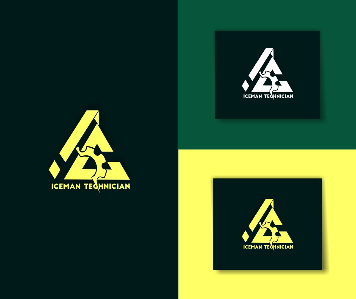 esthylixus's tweet image. After careful planning and research, I successfully designed a logo for Iceman Technicians, a brand specializing in technical consultation and maintenance.