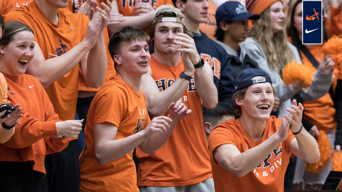 Hope College led the nation in home attendance during 2024-25 in men’s basketball, women’s basketball and women’s volleyball, tied for second in men’s soccer and placed fourth in women’s soccer. Thank you fans! Read the full release on the Hope Athletics website.