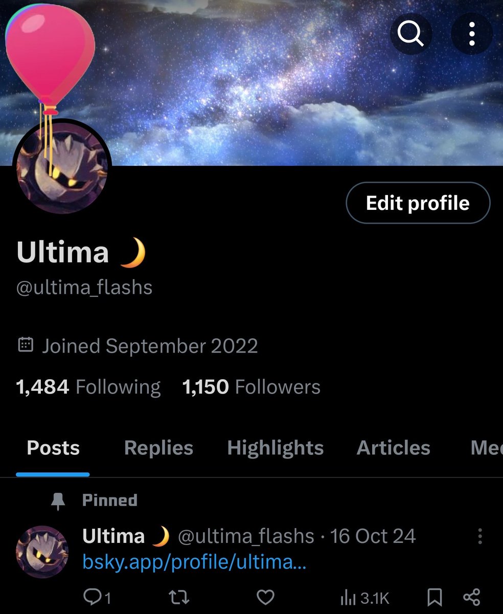 ultima_flashs's tweet image. The balloons are stuck 😭