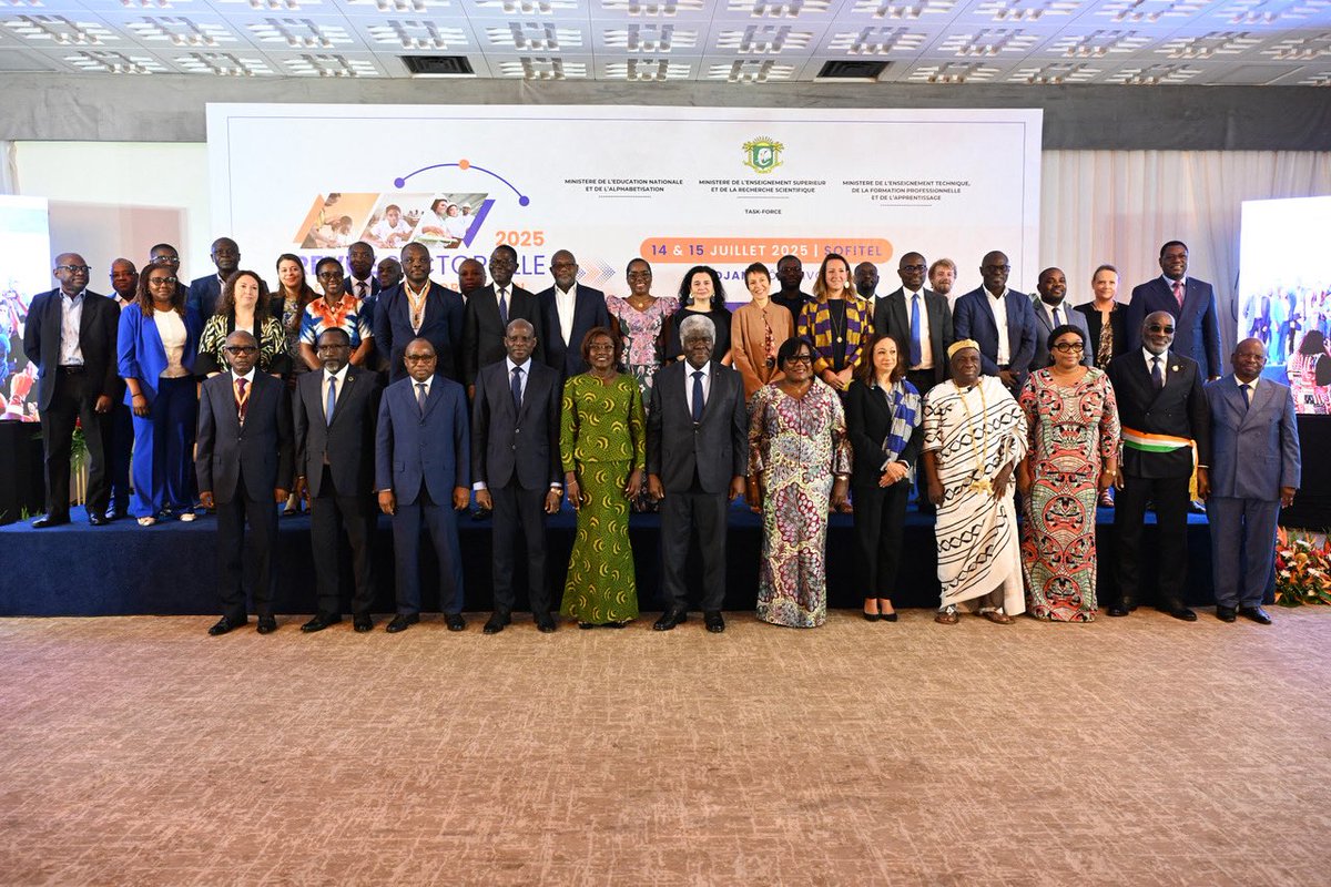 UNICEF Côte d'Ivoire (@unicef_civ) on Twitter photo 📢Revue sectorielle Éducation-Formation :
Les PTF réaffirment leur engagement aux côtés de <a href="/Gouvciofficiel/">Gouvernement de Côte d'Ivoire</a>
« Nous ne pouvons faillir à notre mission de donner à chaque enfant de #CIV une #éducation de qualité. » — <a href="/jeffbasse/">Jean Francois Basse</a>
<a href="/ONU_CIV/">Nations Unies Côte d'Ivoire</a> <a href="/Educationci/">Ministère Education Nationale ET,FP Côte d'Ivoire</a> <a href="/UnescoCIV/">UNESCO Côte d’Ivoire</a>
<a href="/primatureci/">Primature Côte d'Ivoire</a> 📢Revue sectorielle Éducation-Formation :
Les PTF réaffirment leur engagement aux côtés de <a href="/Gouvciofficiel/">Gouvernement de Côte d'Ivoire</a>
« Nous ne pouvons faillir à notre mission de donner à chaque enfant de #CIV une #éducation de qualité. » — <a href="/jeffbasse/">Jean Francois Basse</a>
<a href="/ONU_CIV/">Nations Unies Côte d'Ivoire</a> <a href="/Educationci/">Ministère Education Nationale ET,FP Côte d'Ivoire</a> <a href="/UnescoCIV/">UNESCO Côte d’Ivoire</a>
<a href="/primatureci/">Primature Côte d'Ivoire</a>