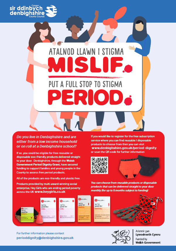 After the visit from the period dignity group, we have been directed to this website. It will give support and advice to anyone struggling with their periods. Please take a look: menstrualhealthproject.org.uk