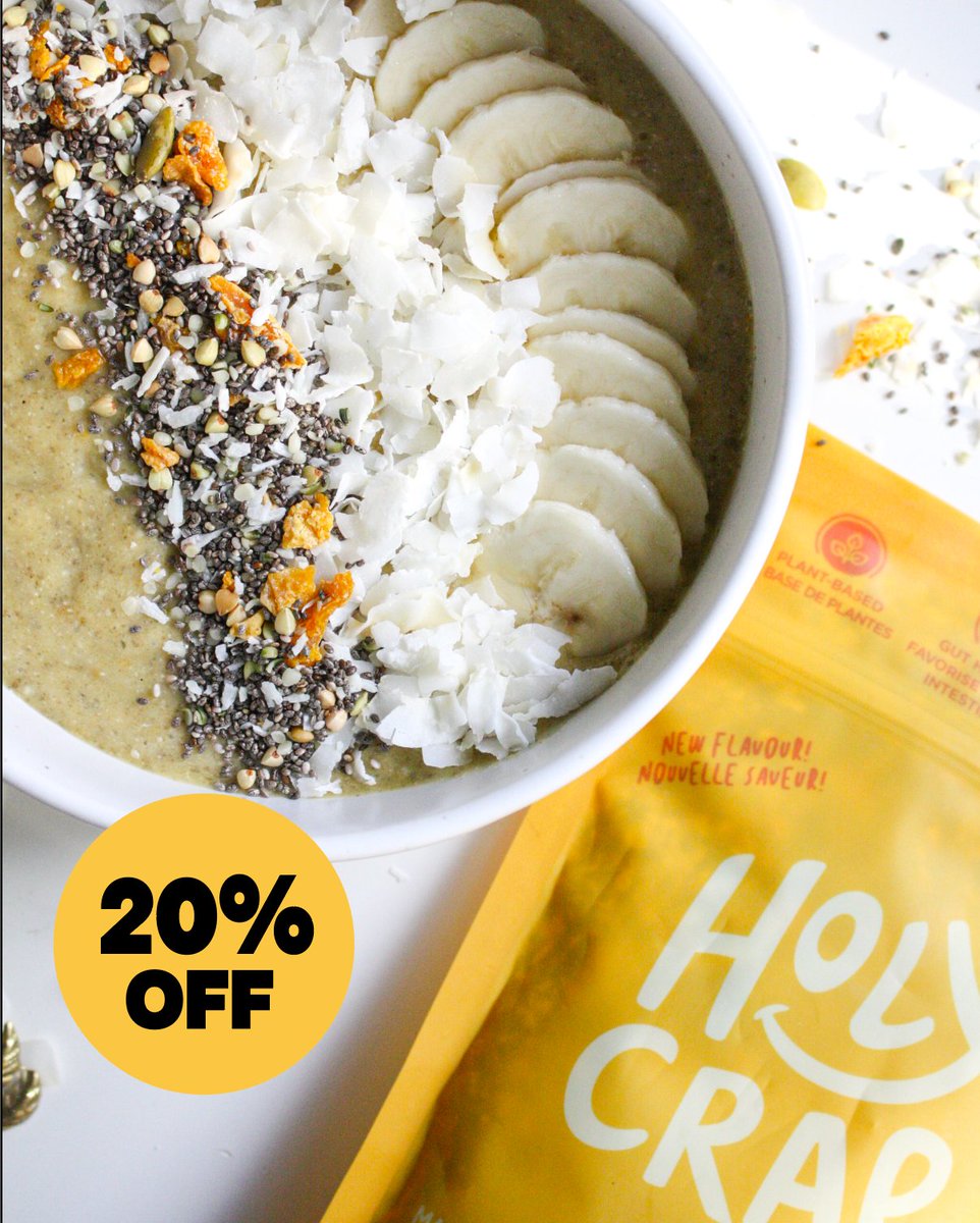 Beach Vibes 🏖️
Our Mango Coconut Superseed Cereal and Oatmeal bring vacation vibes and beach feels.  😎  

20% OFF Site Wide.  
Summer Sale ends July 31st, 2025
Shop holycrap.com

#mangococonut #vacation #summer #highfibre #healthygut $HBFG