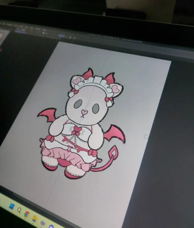 VTuberLavinia's tweet image. some detailed wippies of the newest sylvanian for @/strawbully ( • ⩊ • )
the final result of dis strawberry deer-mon (:p) on my vgen.co/AtelierLavinia !! m super proud of how it came out :&gt; ill soon post here too i'm always super happi making these
#artmoots #VGenComm #VGen