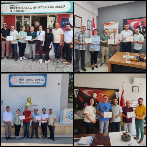 AmasyaMemArge (@mem_arge) on Twitter photo 📍Amasya’da #TÜBİTAK4006 Bilim Fuarları ve Bilim Söyleşileri ile öğrencilerimiz bilimle buluştu.
🎓 AR-GE birimimiz, emek veren öğretmenlerimizi okullarında ziyaret ederek teşekkür belgelerini takdim etti.
🙏 Tüm katkı sunanlara teşekkürler!
<a href="/mehmetalikatip1/">Mehmet Ali KATİPOĞLU 🇹🇷</a> 📍Amasya’da #TÜBİTAK4006 Bilim Fuarları ve Bilim Söyleşileri ile öğrencilerimiz bilimle buluştu.
🎓 AR-GE birimimiz, emek veren öğretmenlerimizi okullarında ziyaret ederek teşekkür belgelerini takdim etti.
🙏 Tüm katkı sunanlara teşekkürler!
<a href="/mehmetalikatip1/">Mehmet Ali KATİPOĞLU 🇹🇷</a>