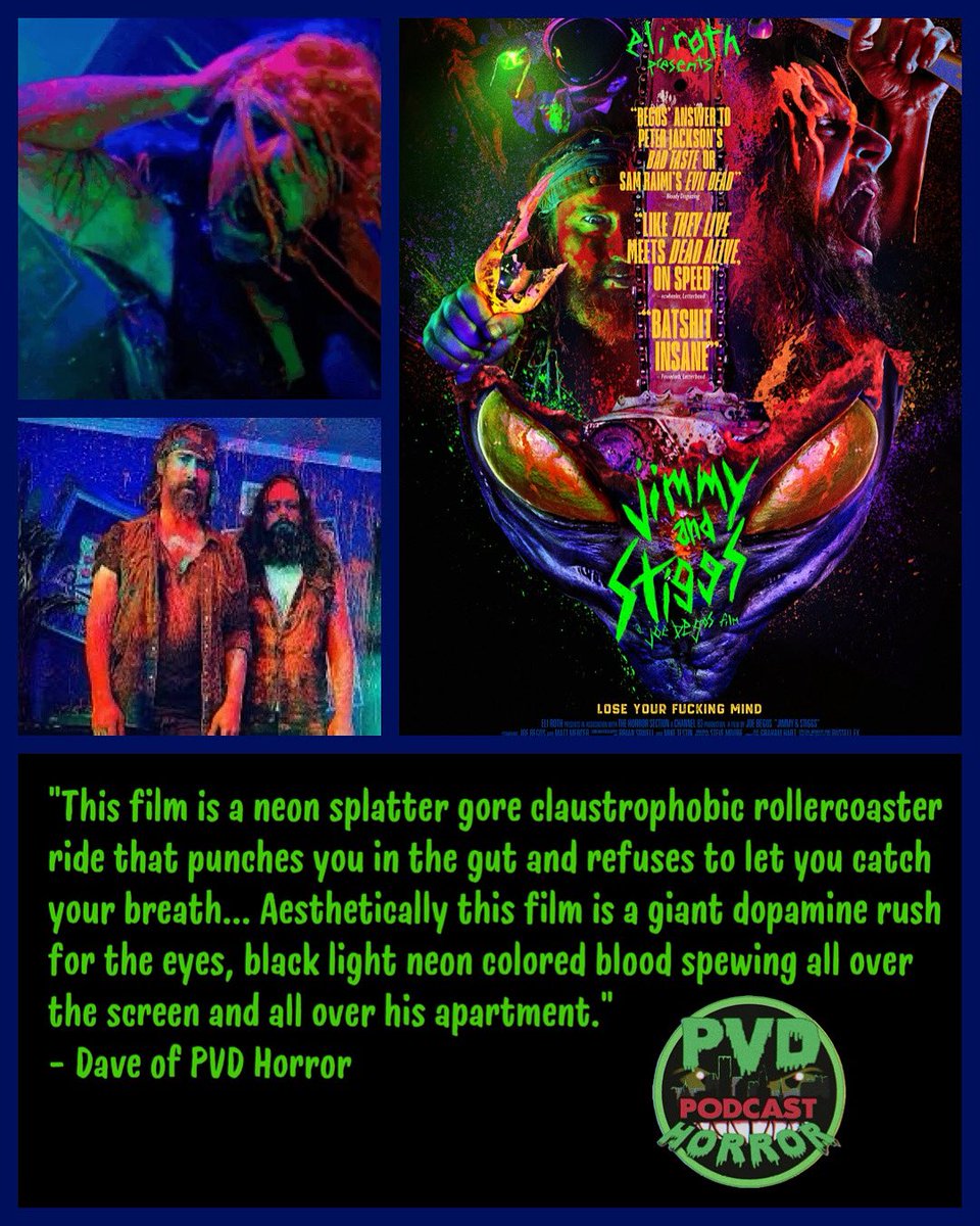 PVDHORROR (@pvdhorror) on Twitter photo Jimmy and Stiggs is a wild ride that is best experienced on the big screen. Make sure to catch it when it hits your city! <a href="/thsstudios/">The Horror Section</a> <a href="/JimmyandStiggs/">Jimmy and Stiggs</a> Jimmy and Stiggs is a wild ride that is best experienced on the big screen. Make sure to catch it when it hits your city! <a href="/thsstudios/">The Horror Section</a> <a href="/JimmyandStiggs/">Jimmy and Stiggs</a>