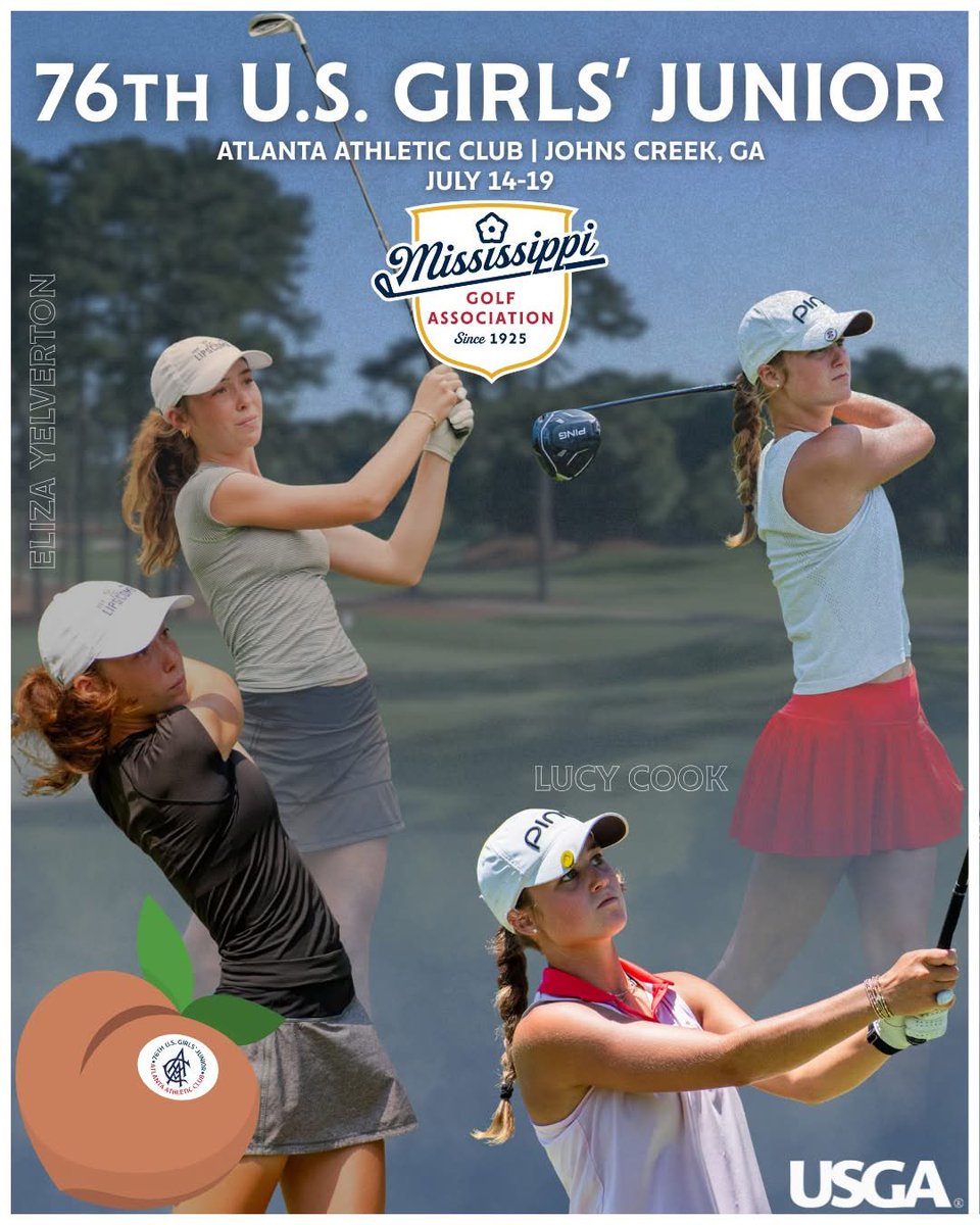 Our past ✌Mississippi Girls' Junior champions are in Georgia this week to tackle the <a href="/USGA/">USGA</a> Girls' Junior Amateur Championship! GOOD LUCK, Eliza &amp; Lucy!!! Bring the 'Ship back to the 'Sip! 

Live scoring⬇️

usga.org/content/usga/h…