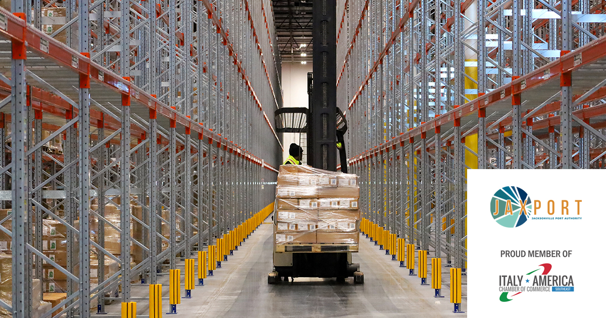 JAXPORT's tweet image. JAXPORT's Foreign Trade Zone insights—featured on the website of Italy-America Chamber of Commerce Southeast—show how FTZs keep your supply chain agile.
👉 Learn more about FTZ benefits: bit.ly/4eNZQH7