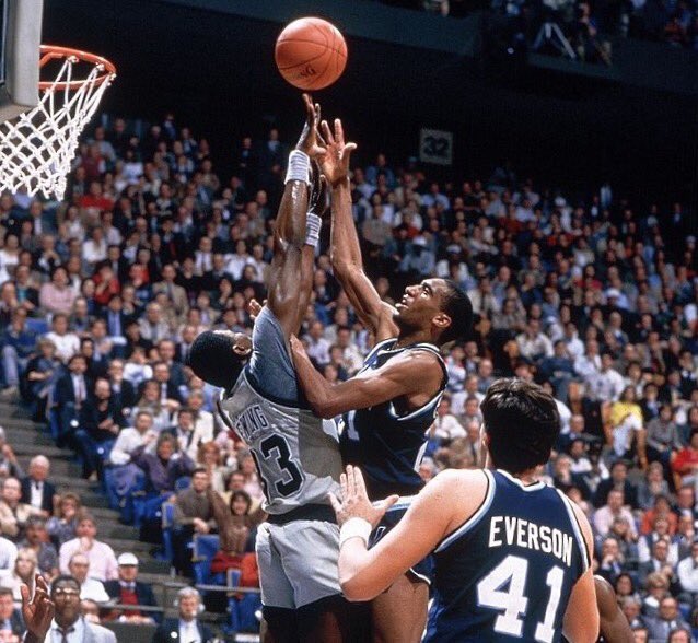 NovaMBB's tweet image. Nova Nation, join us in wishing Happy Birthday to ‘85 National Champ, @harold_pressley!✌️🎉
