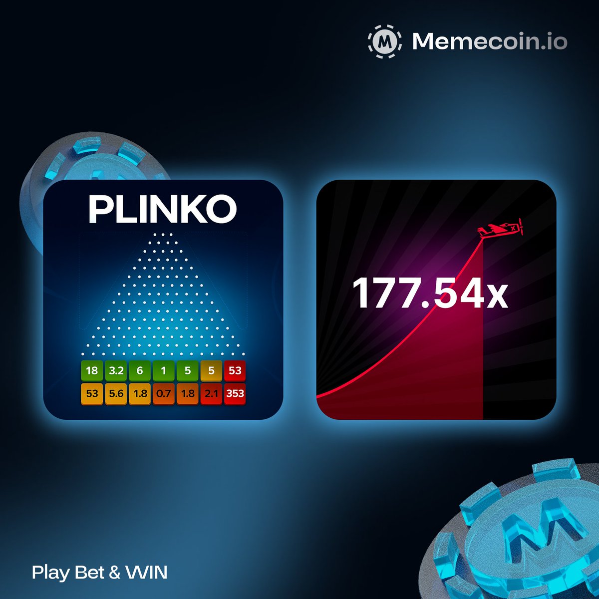 🎯 PLINKO or AVIATOR? Which one u prefer and why?  🚀

$33 CREDIT GIVEAWAY FOR ONE LUCKY DEGEN

LIKE + REPOST + COMMENT Username