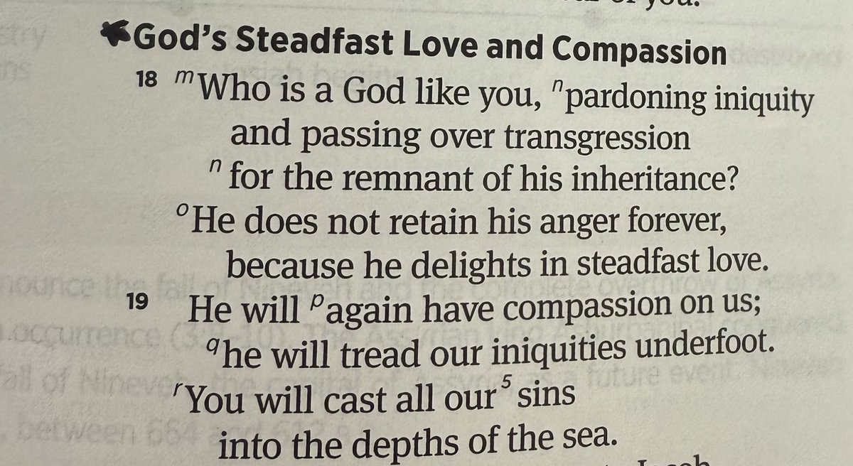 Micah 7:18-19