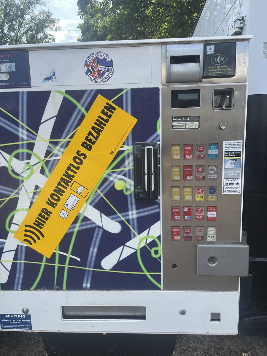 Aldrei snertilausar greiðslur  í Þýskalandi nema þegar það virkilega skiptir máli