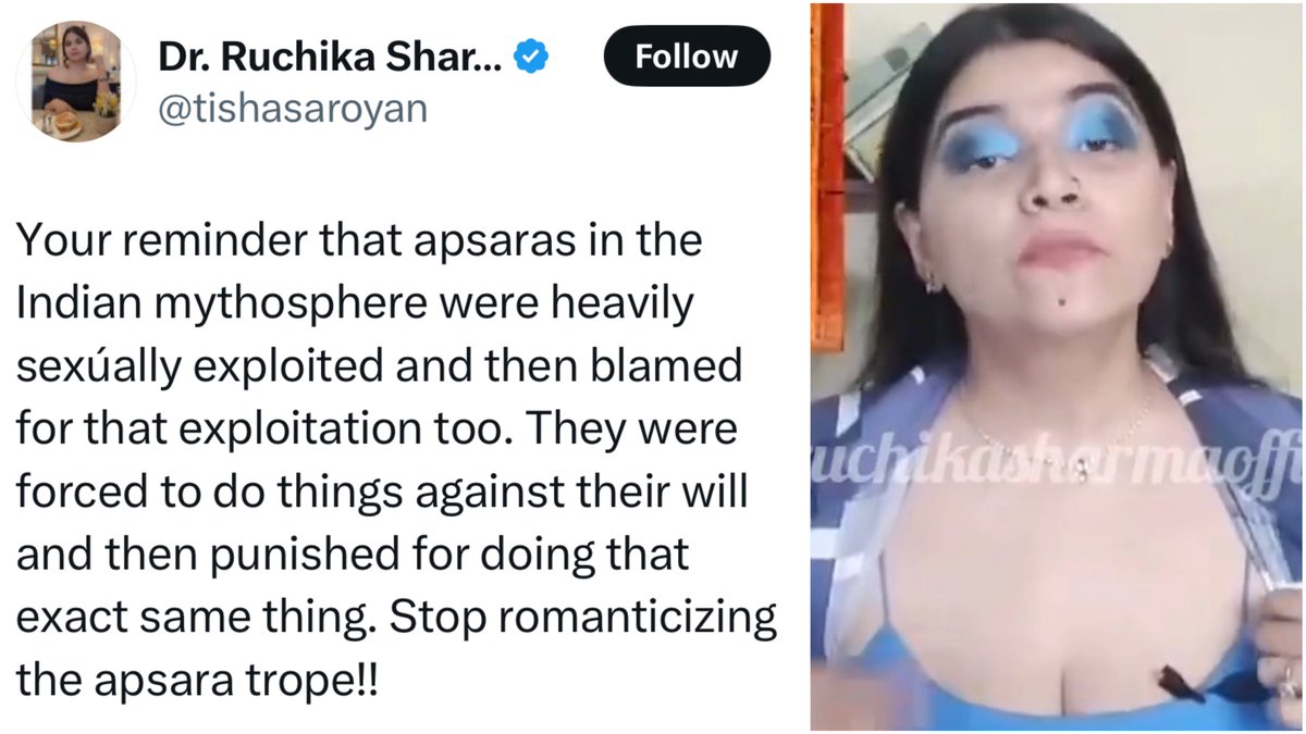 XcuseeMePlease's tweet image. Stop romanticising about apsaras.