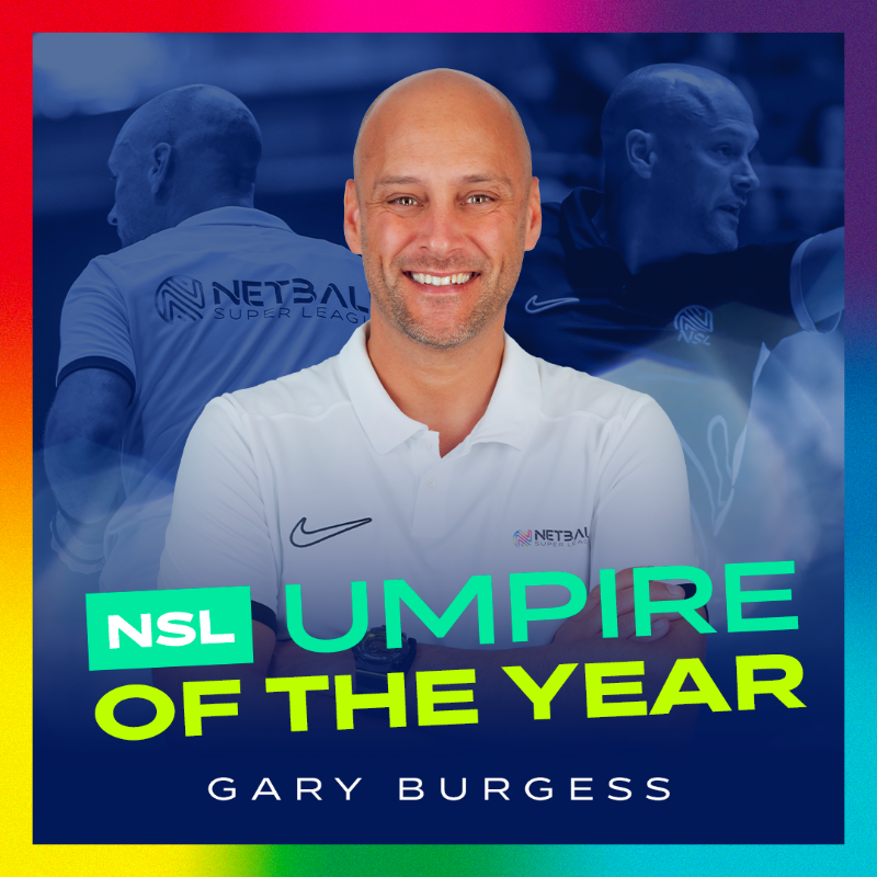 NetballSL's tweet photo. The Umpire of the Year 🙌 

Congratulations to Gary Burgess  who received the highest average umpire score in #NSL2025 🥳

Find out more ⬇️