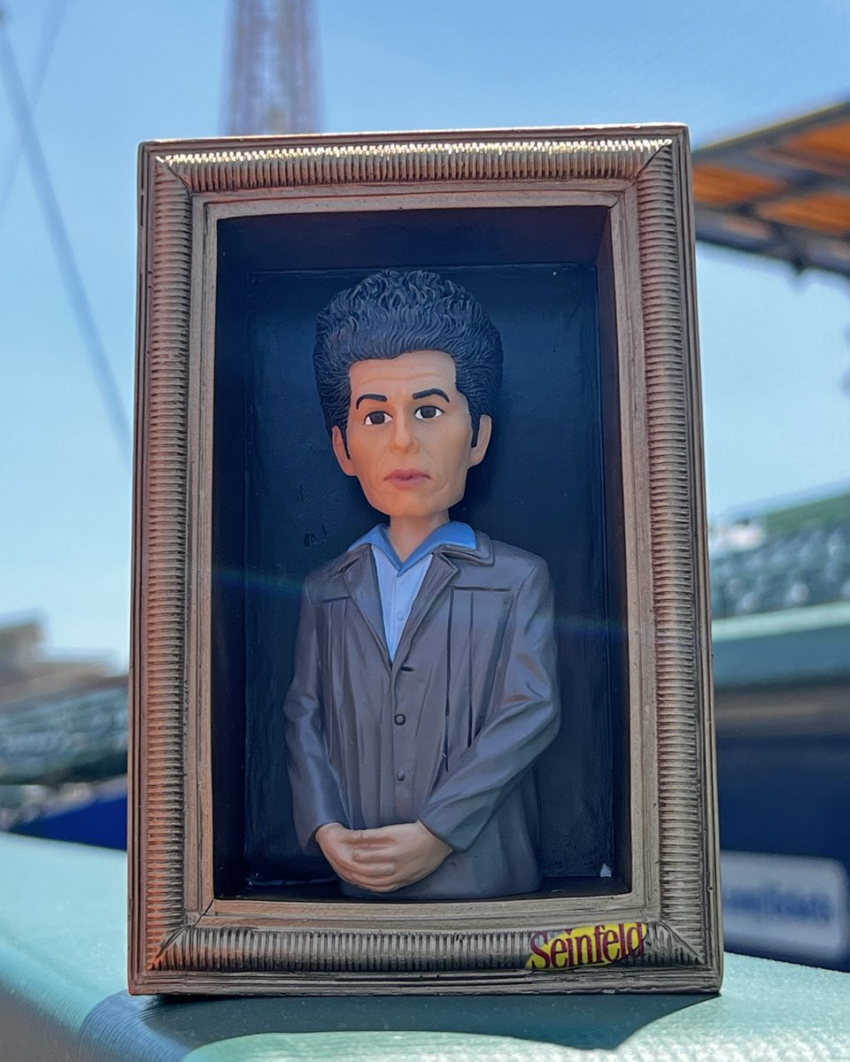 🧐: He is a loathsome, offensive brute...yet I can't look away.
🙍‍♀️: He transcends time and space.
🧐: He sickens me.

August 2nd is the return of our world-famous Seinfeld Night. EVERY fan in attendance will receive "The Kramer" bobblehead.

🎟️ -- brooklyncyclones.com/seinfeld