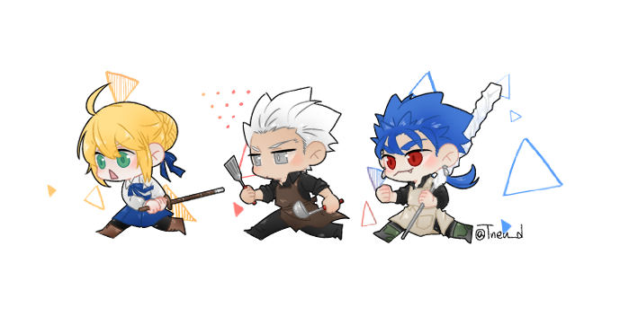 삼기사 모아보니 좋다 
三騎士