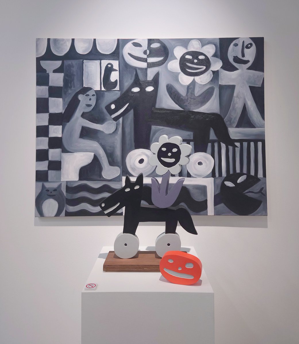 mitakeashibe's tweet photo. 渋谷のDIESEL ART GALLERYで大河原健太郎さんの展示 https://t.co/32fAH9ZbFZ