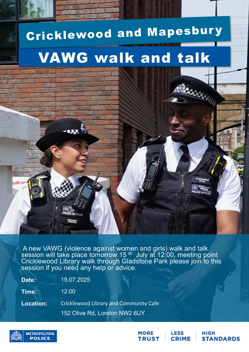 Cricklewood Community Policing (@mpscricklewood) on Twitter photo 