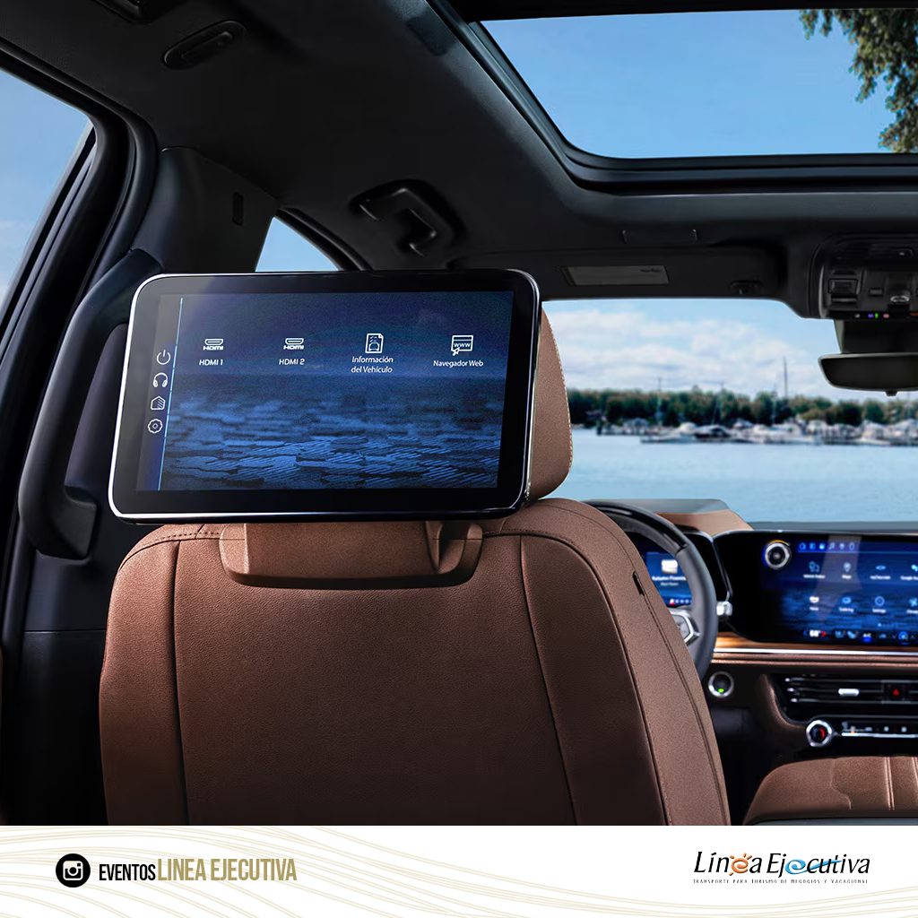 GrayLineSV's tweet image. Lista disponible para ti, nuestra nueva flota de camioneta super lujo Chevrolet Suburban 2025, un servicio más de nuestra linea 𝗕𝗹𝗮𝗰𝗸 𝗟𝗶𝗻𝗲 Luxury Transportation.
Para más información escribenos a nuestro whats app 7398 6305