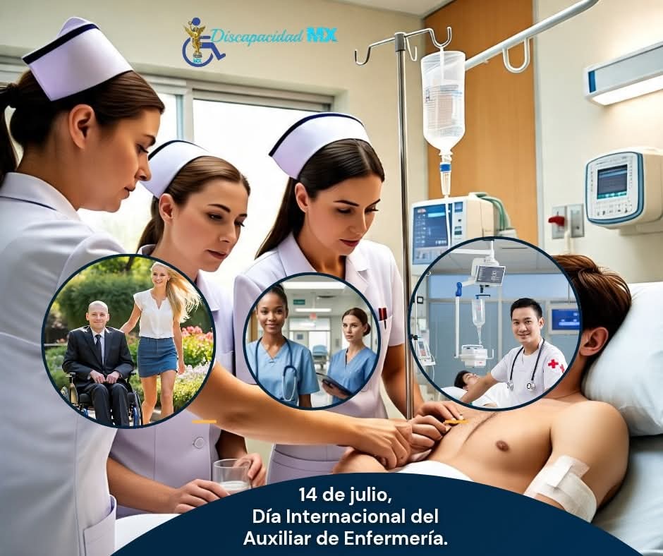 14 de julio,
Día Internacional del Auxiliar de Enfermería.
facebook.com/share/p/1Dwbfr…

#DiscapacidadMx #efemerides
