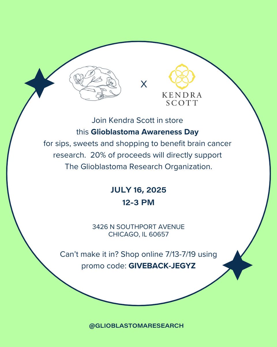 glioblastomaorg's tweet image. Here’s another way to support this Glioblastoma Awareness Day!
#GlioblastomaAWARENESSday