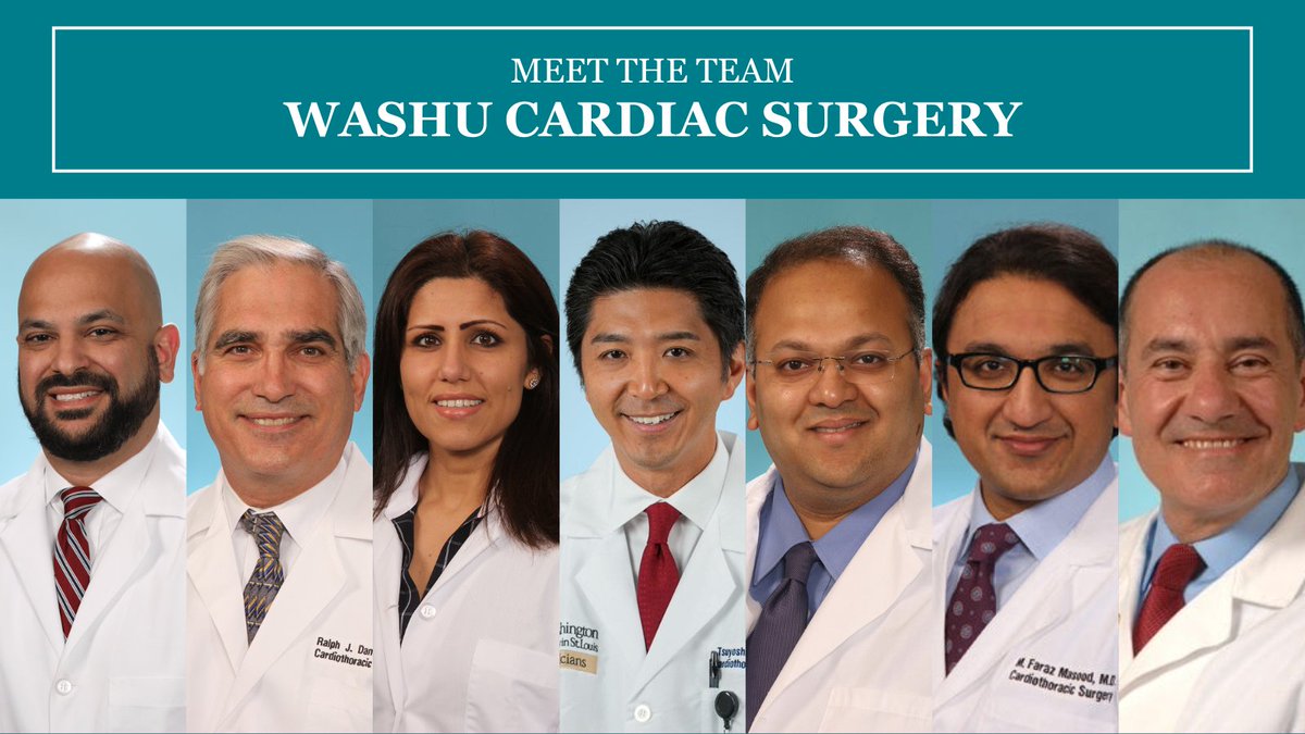 WashU_CT's tweet image. Meet our expert cardiac surgeons at WashU Medicine! Discover their dedication and exceptional care. Learn why patients trust their health to our skilled team. Get to know surgeon them and schedule an appointment today!
More: bit.ly/4dVhQ1S
#WashUMedicine #WashUSurgery