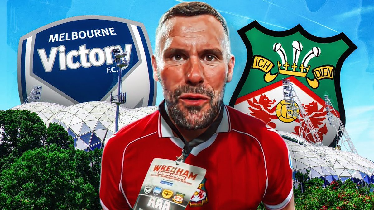 WxmAFC_com's tweet image. Ben Foster speaking whilst on the Wrexham Down Under Tour:
"The main thing is that it’s still the same club. That’s the essence of it that matters the most, it’s still the same football club. The community’s there, it still feels and tastes the same, but it’s a lot shinier."