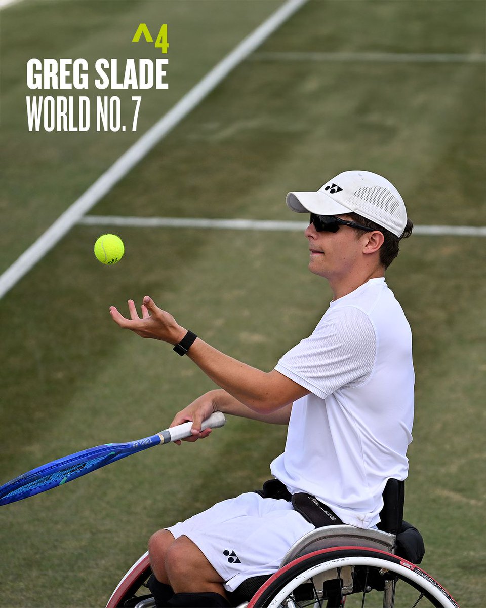 Reward for a  super <a href="/the_LTA/">LTA</a> Grass Court Season and a career-best singles victory at <a href="/Wimbledon/">Wimbledon</a> for his first Grand Slam singles win 👏

⬆️ <a href="/gregjslade/">Greg Slade</a> - world top 10 quad singles for the first time at No.7 ⬆️

#BackTheBrits 🇬🇧 | #wheelchairtennis