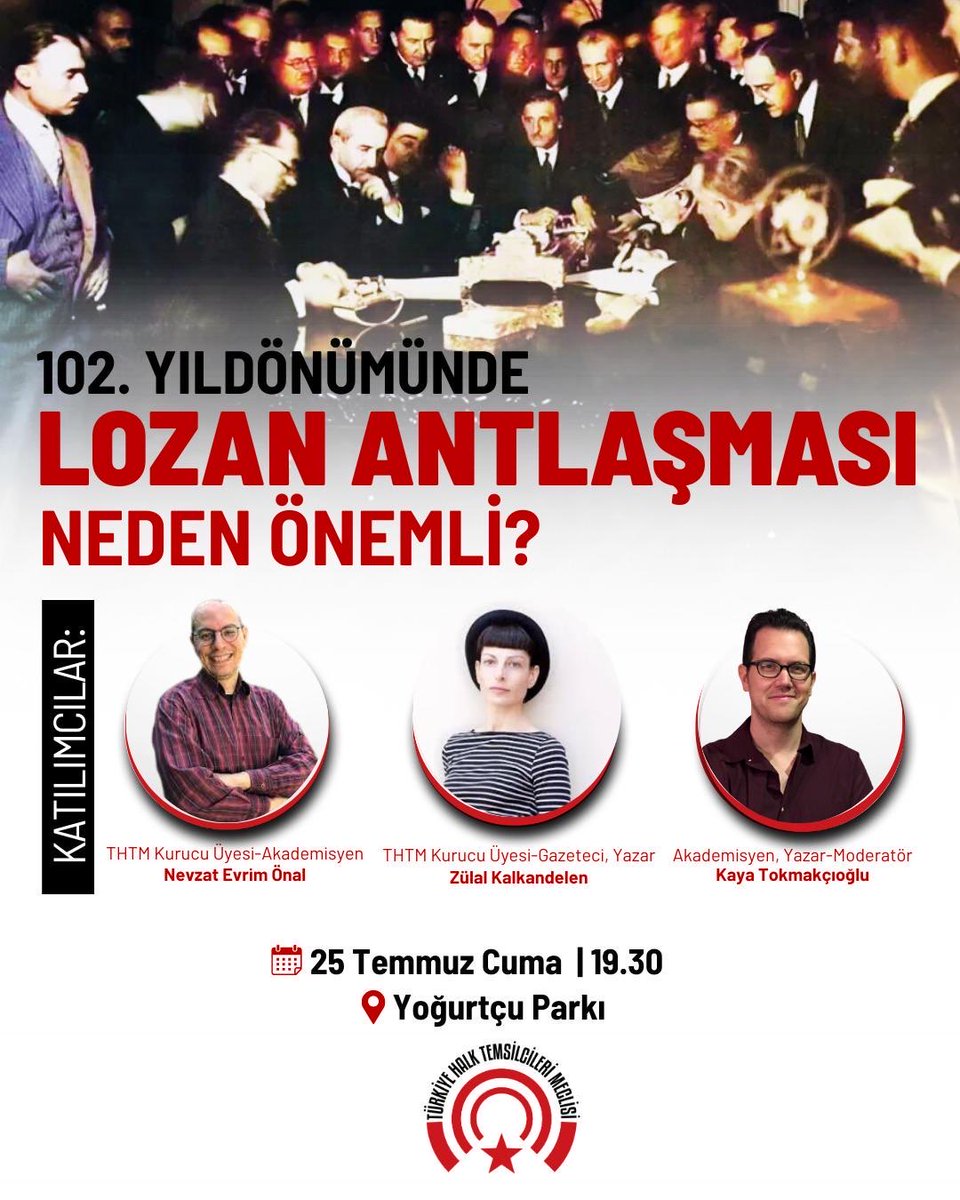 24 Temmuz 1923 tarihinde İsviçre’nin Lozan kentinde, TBMM temsilcileriyle Birleşik Krallık, Fransa, İtalya, Japonya, Yunanistan, Romanya, Bulgaristan, Portekiz, Belçika ve Yugoslavya temsilcileri tarafından imzalanan Lozan Antlaşması'nın üzerinden tam 102 yıl geçti. Türkiye'nin