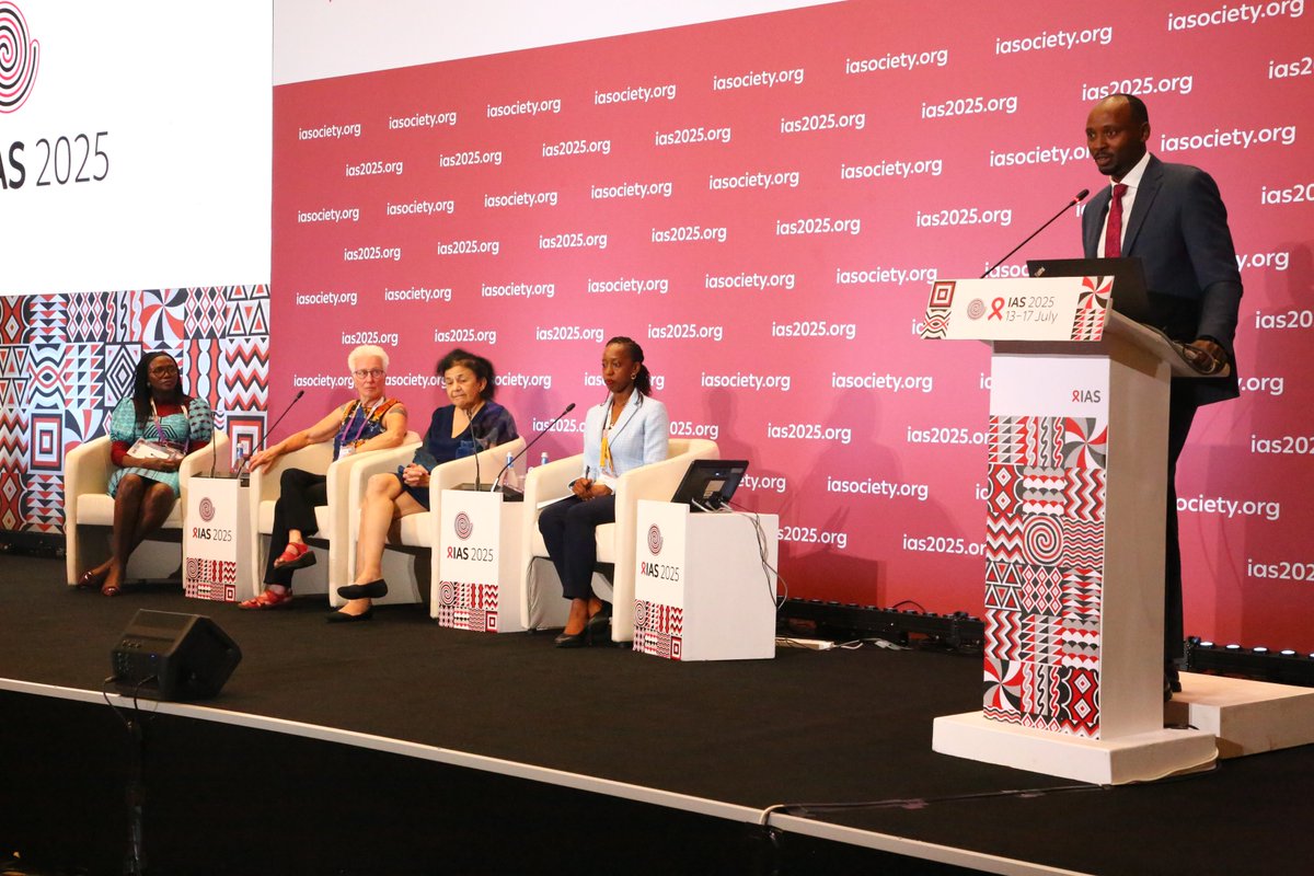 rrpplus's tweet image. One of today’s sessions at the #IAS2025 HIV International Scientific Conference highlighted key factors behind Rwanda’s attainment of UNAIDS global HIV targets. These included strong political will and governance, decentralization of services, free and equitable access to care,…