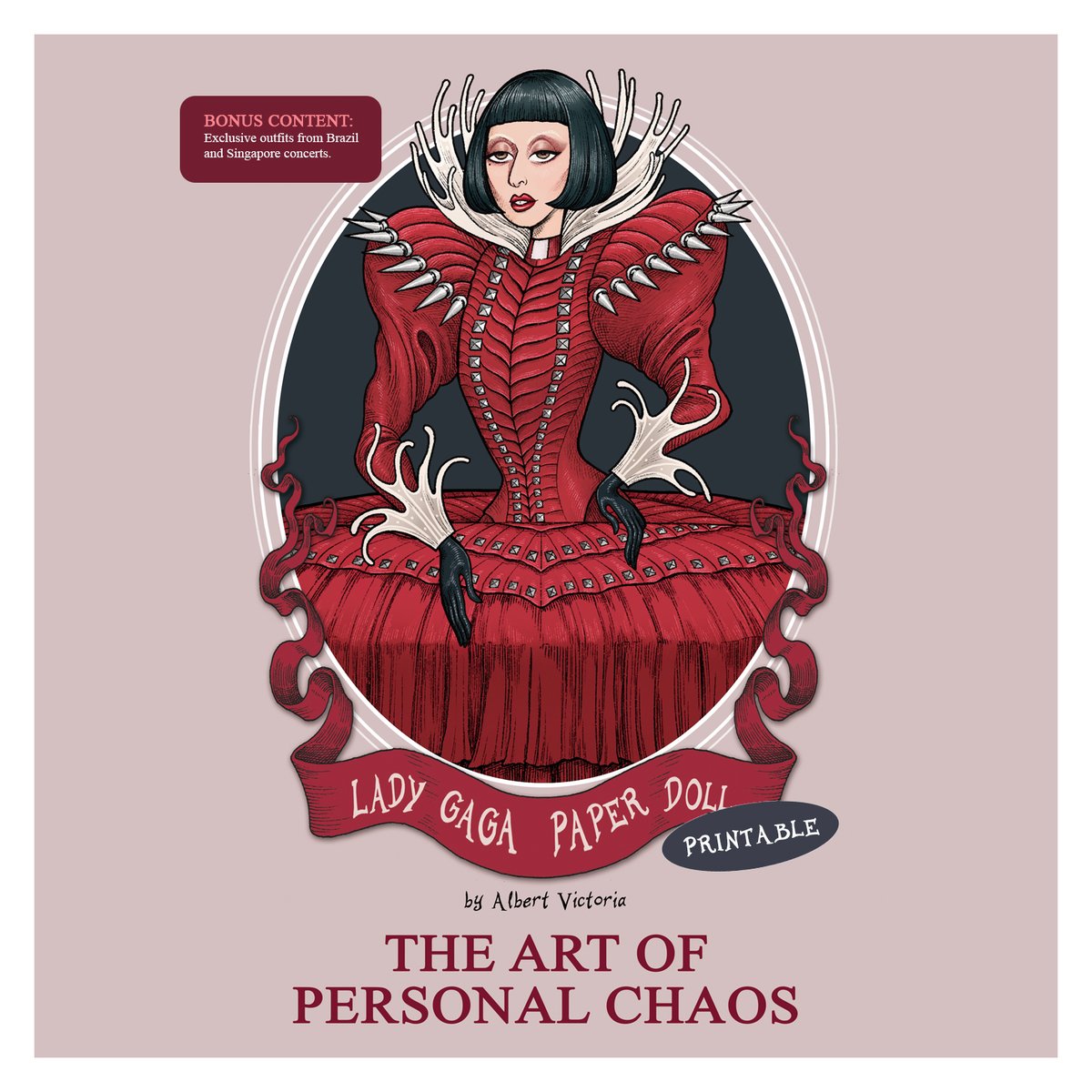 albrt_victoria's tweet photo. New Lady Gaga paper doll: The Art of Personal Chaos (includes the Coachella outfits + the Brazil and Singapore exclusive outfits), you can get the PDF file here:
https://t.co/QwU7GmZdcB https://t.co/5S02J4EVie