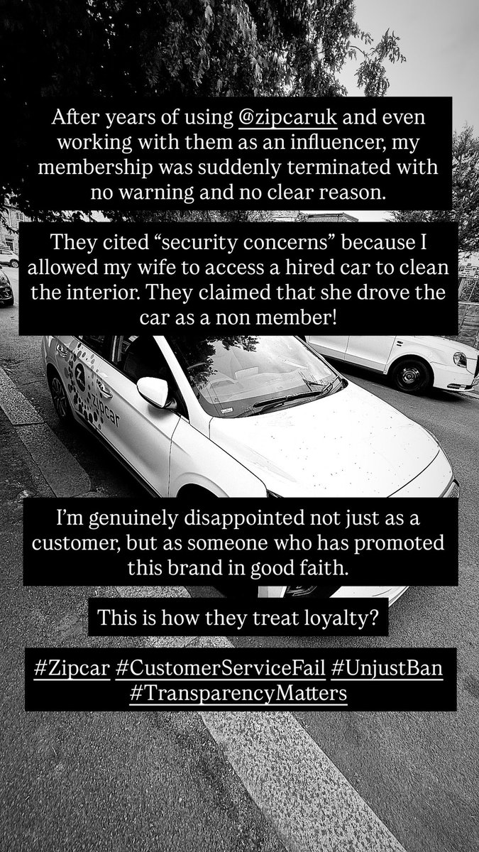 justefe2's tweet image. How not to ruining your brand by false accusations!! 
@Zipcar @ZipcarUK